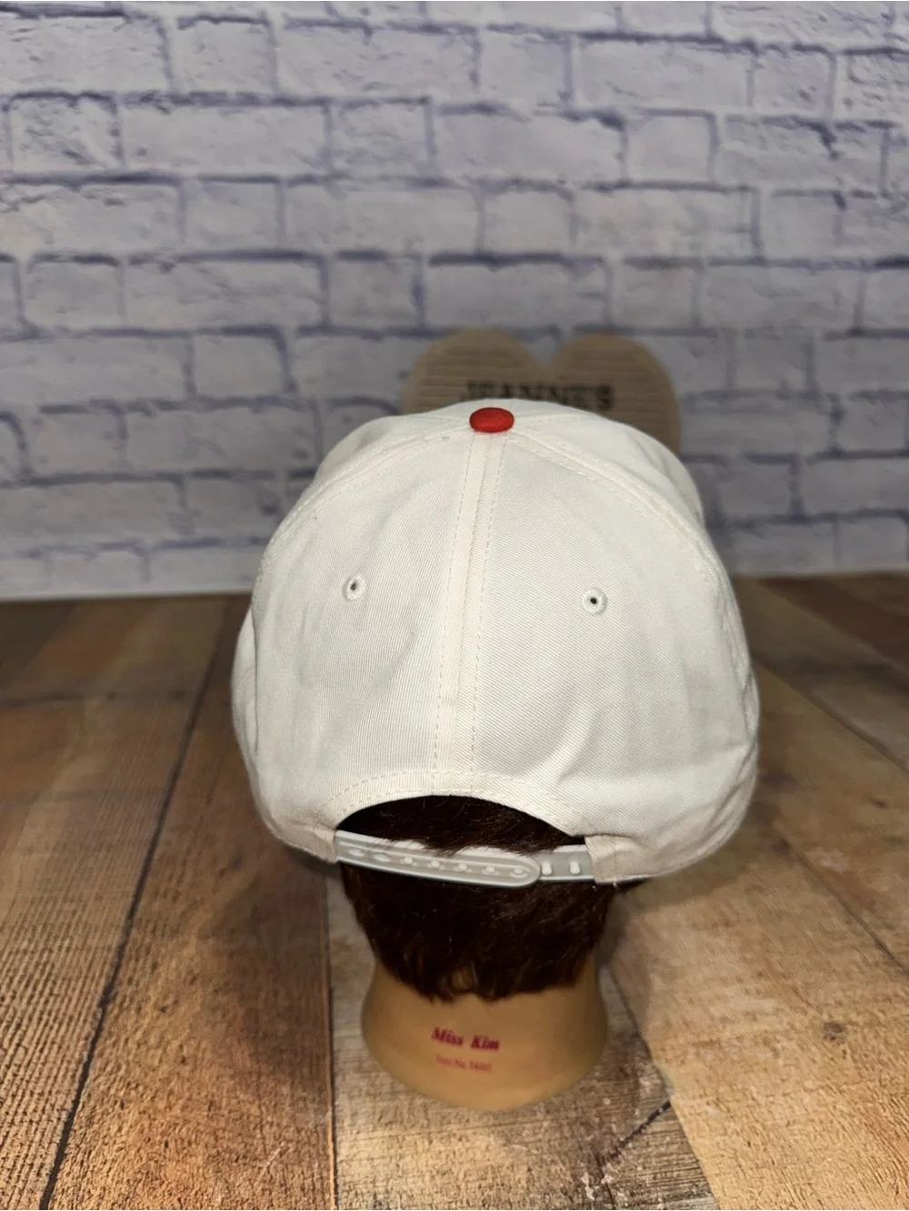 Miller High Life White/orange Snapback Hat – Embroidered Girl in the Moon Logo